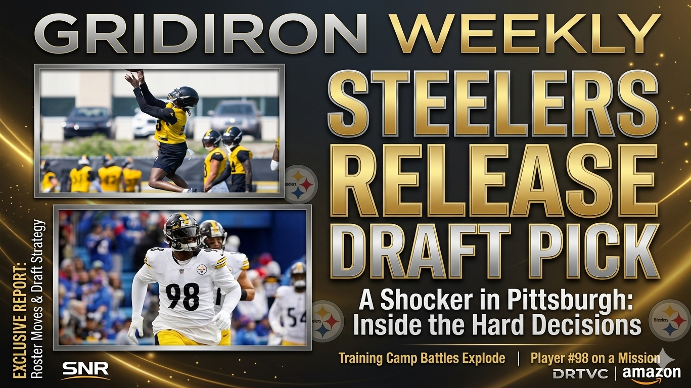 Steelers Release Draft Pick: Everything You Need to Know About Pittsburgh’s Roster Moves